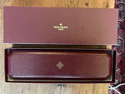 patek philippe cardboard box|authentic patek philippe watch bands.